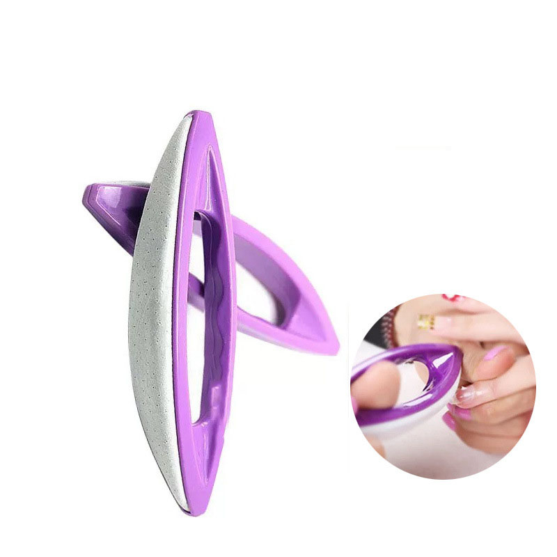 Nail Art Violet - 탑 네일 퍼플 양털 브러쉬 네일