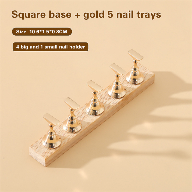 네일 거치대 가짜 네일 팁 연습 스탠드, 나무 및 크리 - Nail Art Vector 리뷰 및 가격