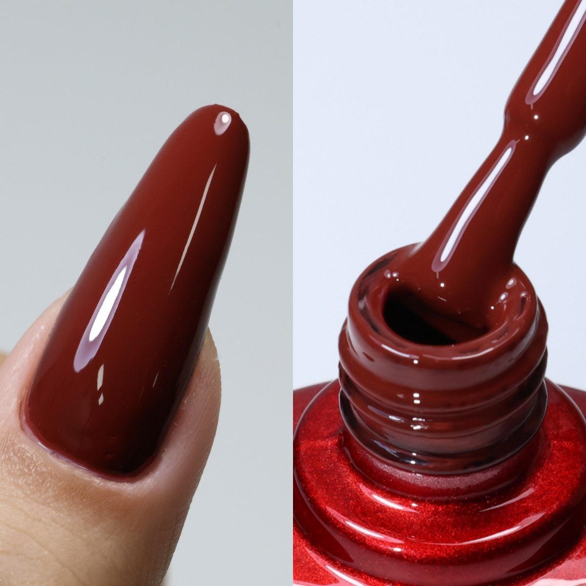 MSHARE 10ml 퍼플 레드 베이스 젤 폴리쉬 카무 - Nail Art Violet 리뷰 및 가격