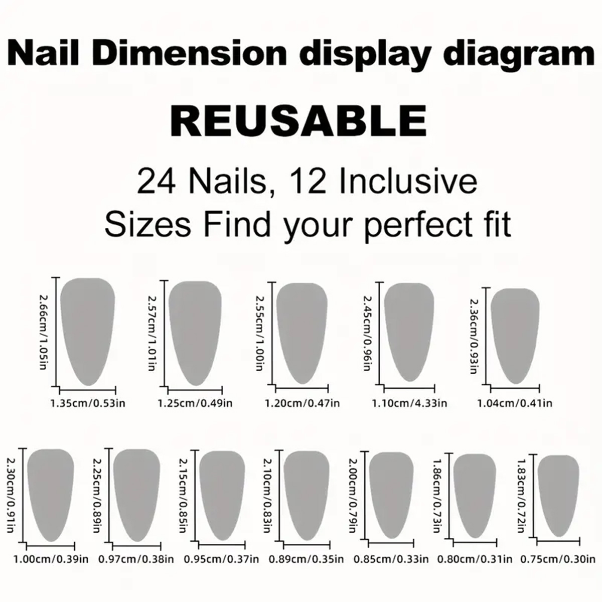 24개 아몬드 모양 프레스온 네일, 핑크 캣아이 디자인 - Nail Art Jelly 리뷰 및 가격