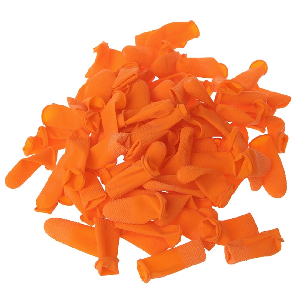 100PCS 청소 액세서리 네일 아트 도구 천연 라텍스 - Nail Art Orange 리뷰 및 가격