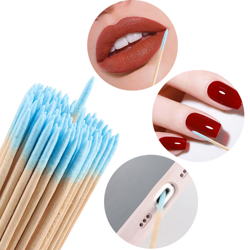 500-100개 핑크색 더블 헤드 네일 아트 큐티클 푸 - Nail Art Orange 리뷰 및 가격