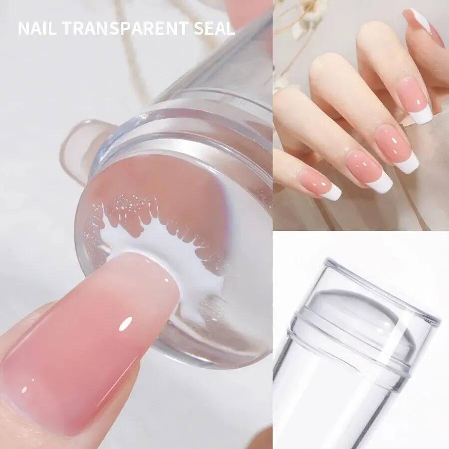 네일 스탬핑 플레이트 투명 젤리 네일 아트 스탬퍼 스크 - Nail Art Jelly 리뷰 및 가격