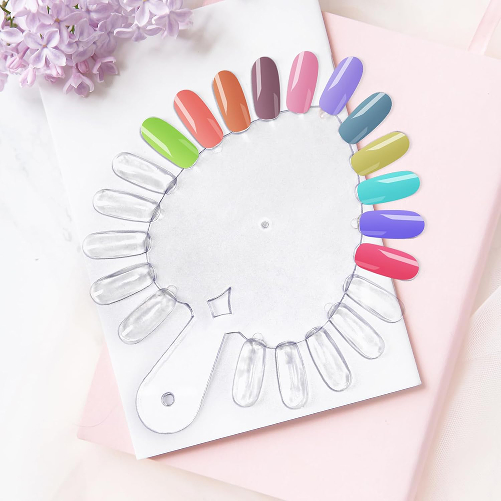 10개 하트 모양 네일 컬러 차트(인조 팁 포함) 젤  - Nail Art Vector 리뷰 및 가격