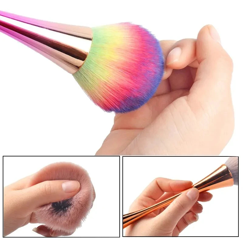 전문 네일 아트 브러쉬 로즈 골드 파우더 더스트 클리너 - Nail Art Rose Gold 리뷰 및 가격