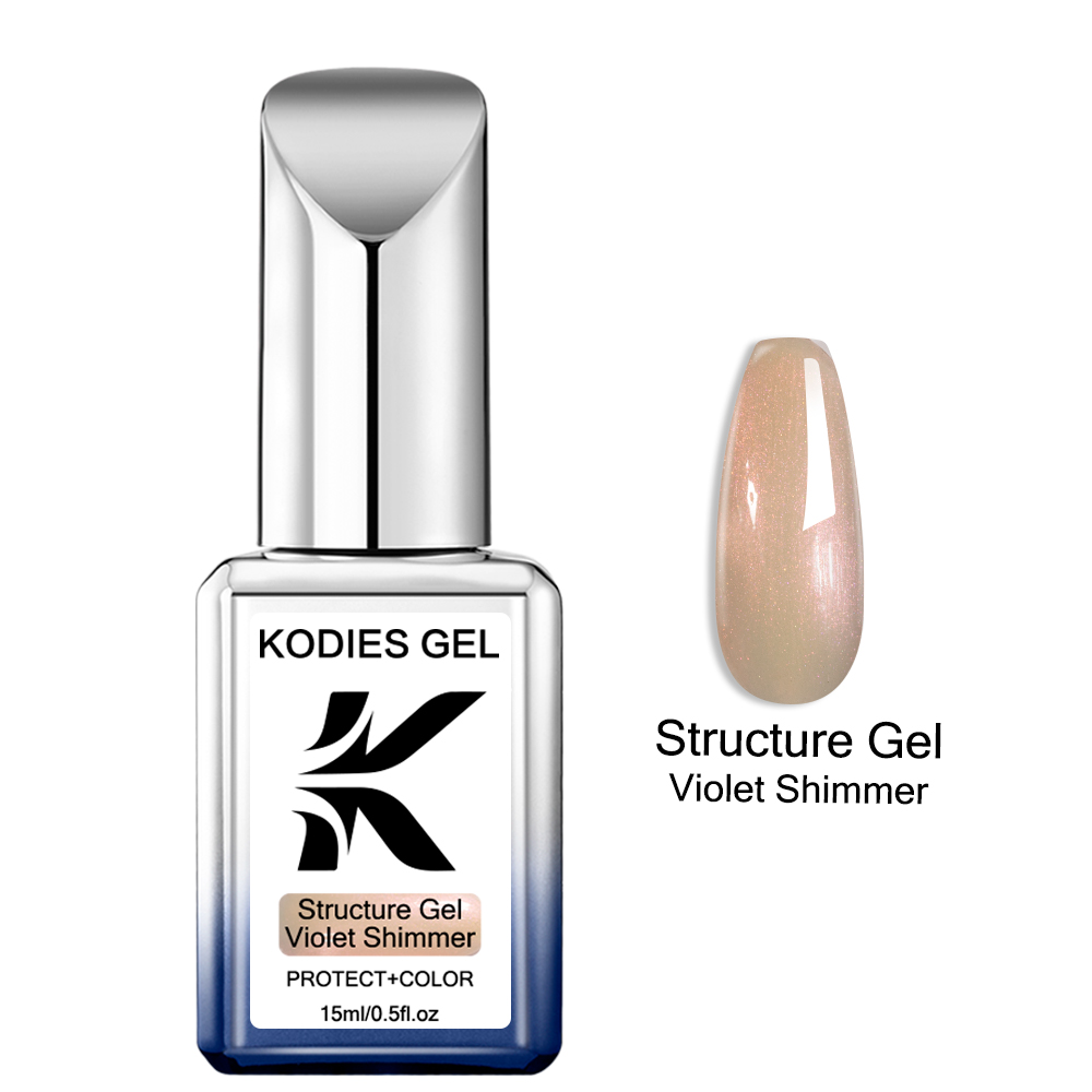 KODIES 젤 크롬 고무 베이스 젤 매니큐어 베르니  - Nail Art Violet 리뷰 및 가격