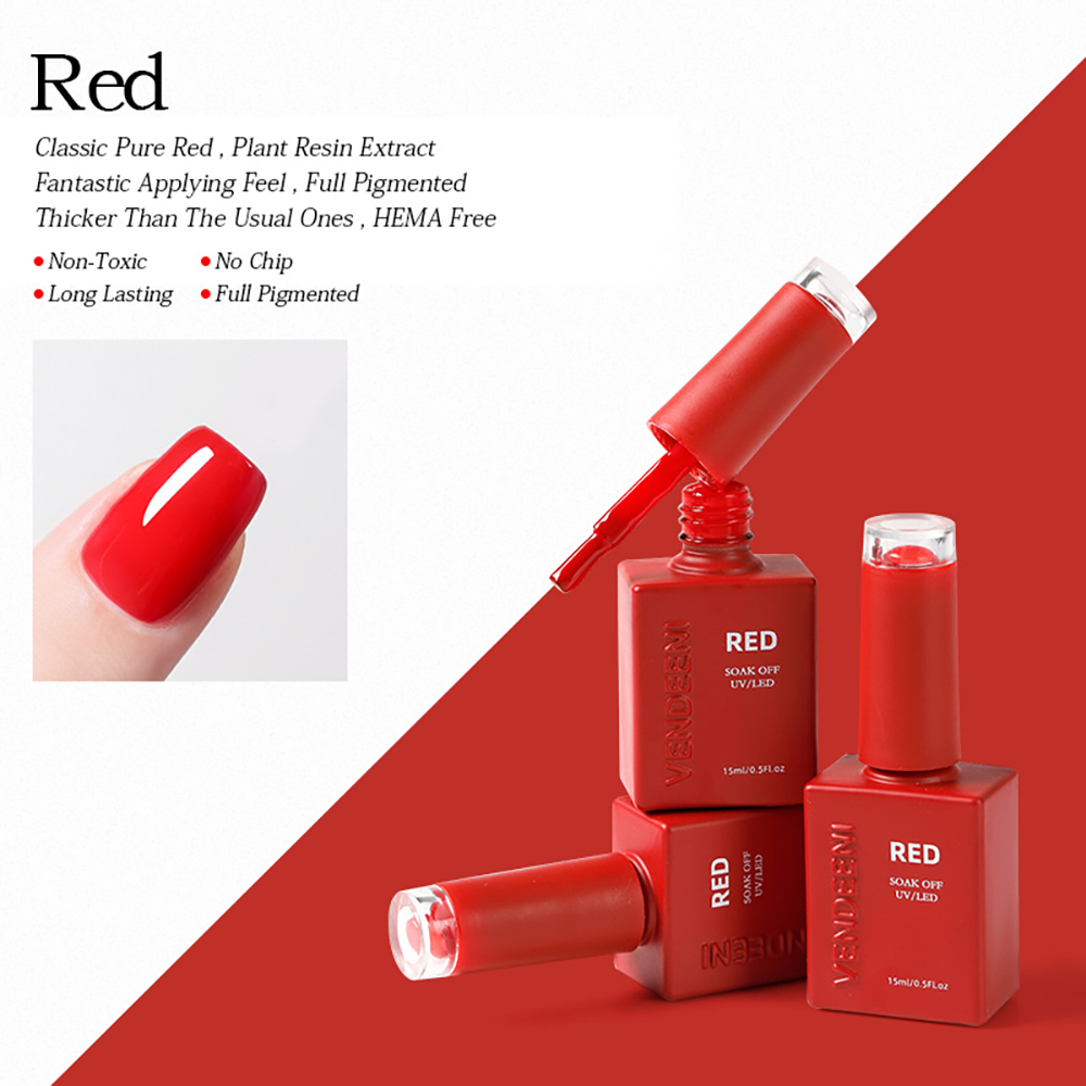 벤디니 15ml 블랙 화이트 레드 옐로우 블루 젤 네일 - Nail Art Yellow 리뷰 및 가격