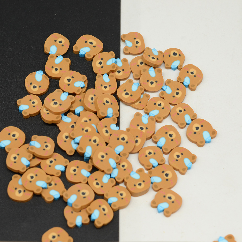 100G 5mm/10mm 폴리머 클레이 슬라이스 곰 펭 - Nail Art Love 리뷰 및 가격