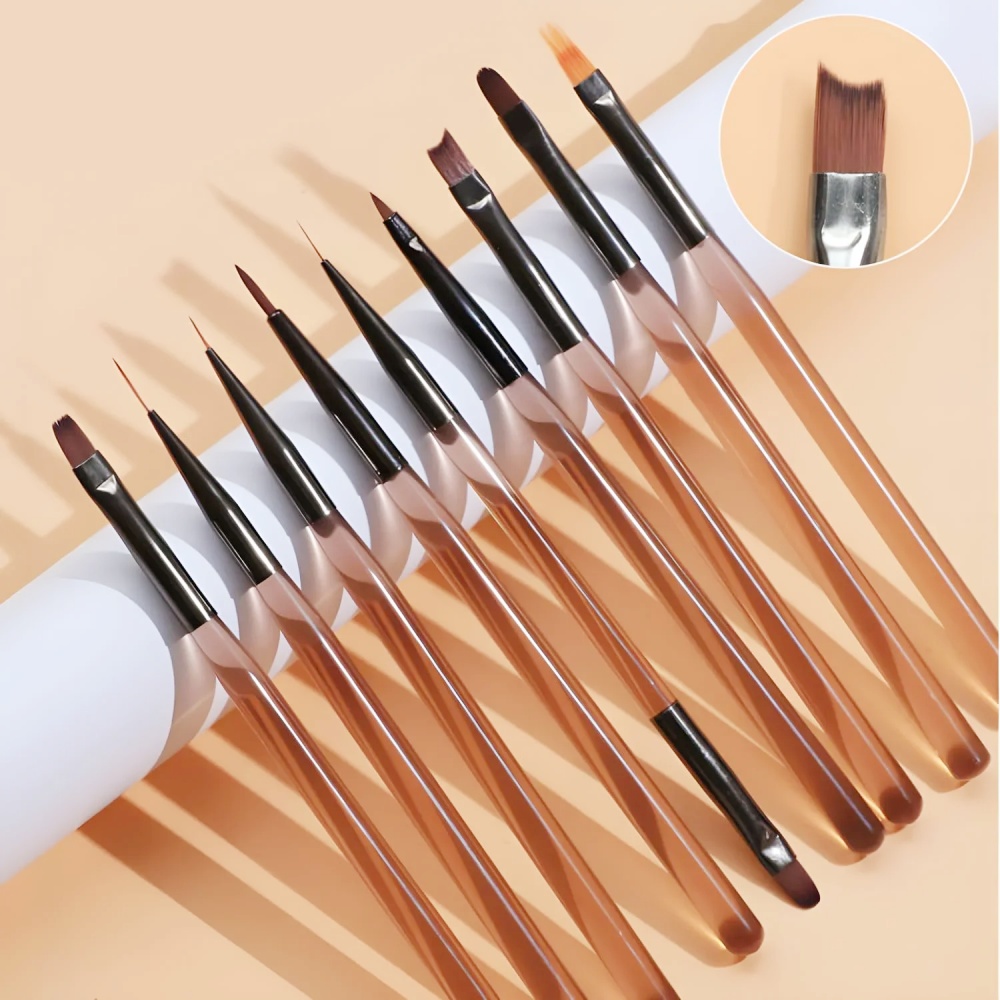 9PCS 네일 브러쉬 네일 아트 디자인 네일 팁 디스플 - Nail Art Vector 리뷰 및 가격
