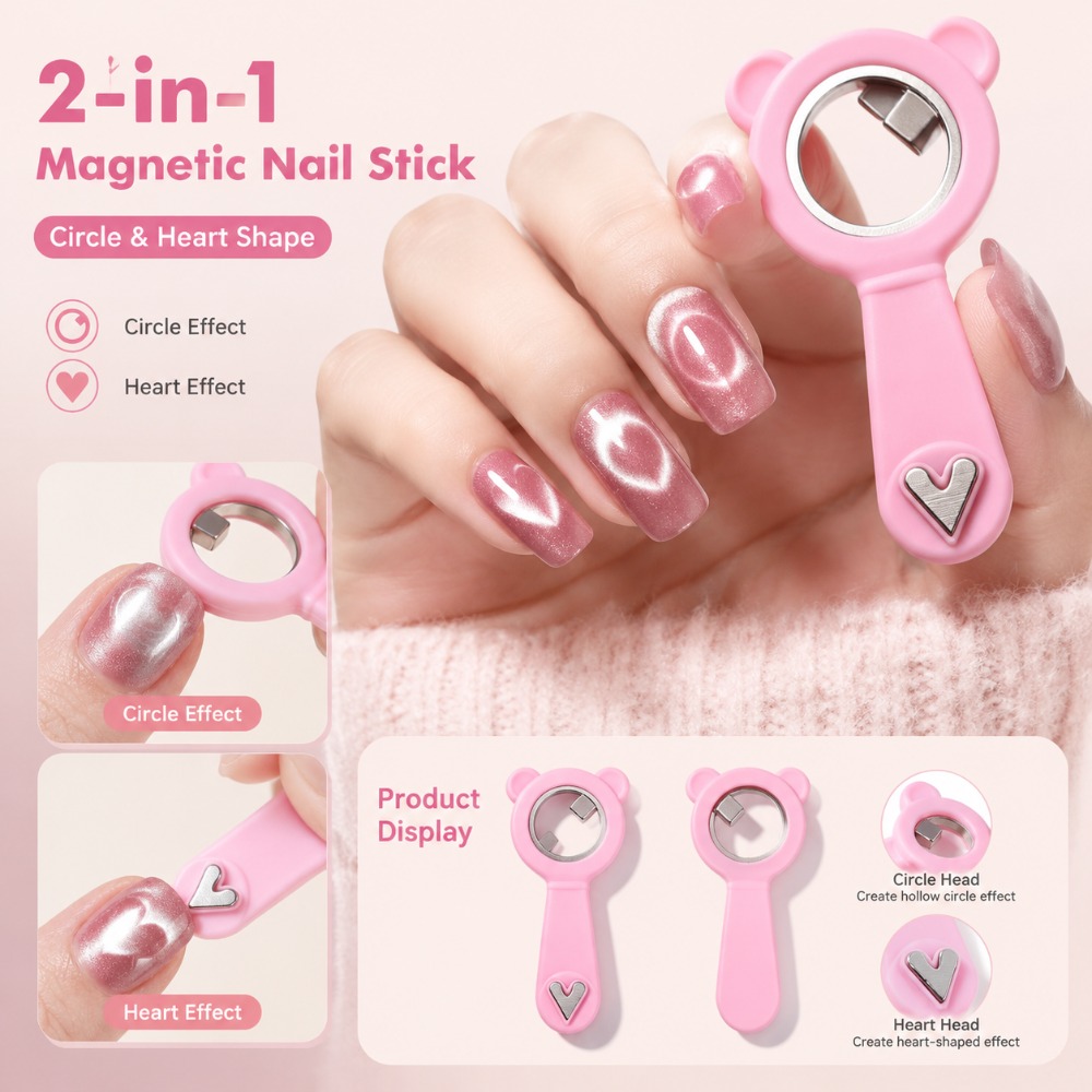 캣아이 네일 마그넷 2-in-1 베어 실리콘 링 마그네 - Nail Art Love 리뷰 및 가격